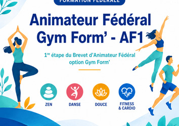 Nouvelle formation AF1 GymForm'