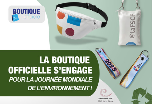 La boutique officielle s'engage pour la Journée mondiale de l'environnement !