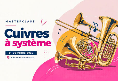 Masterclass « Cuivres à système » : une journée pour perfectionner sa pratique